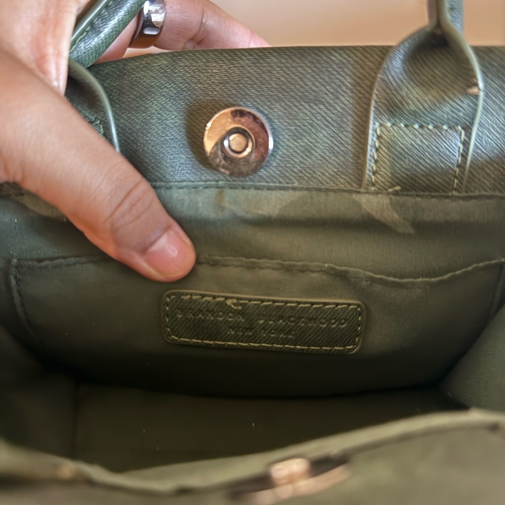 Brandon Blackwood Forest Green End Systemic Racism Mini purse - Picture 3 of 5